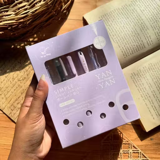 Cute kawaii 0.5mm click pens set