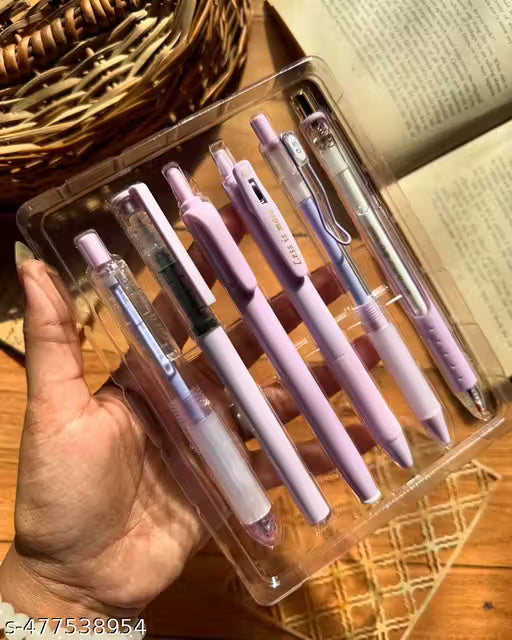 Kawaii Click Action 0.5mm Pens Set