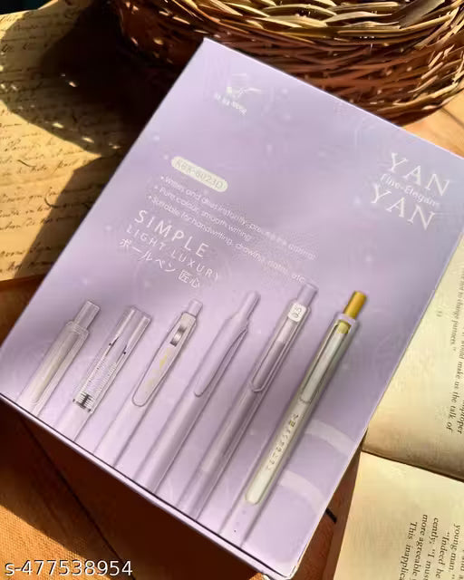 Kawaii Click Action 0.5mm Pens Set