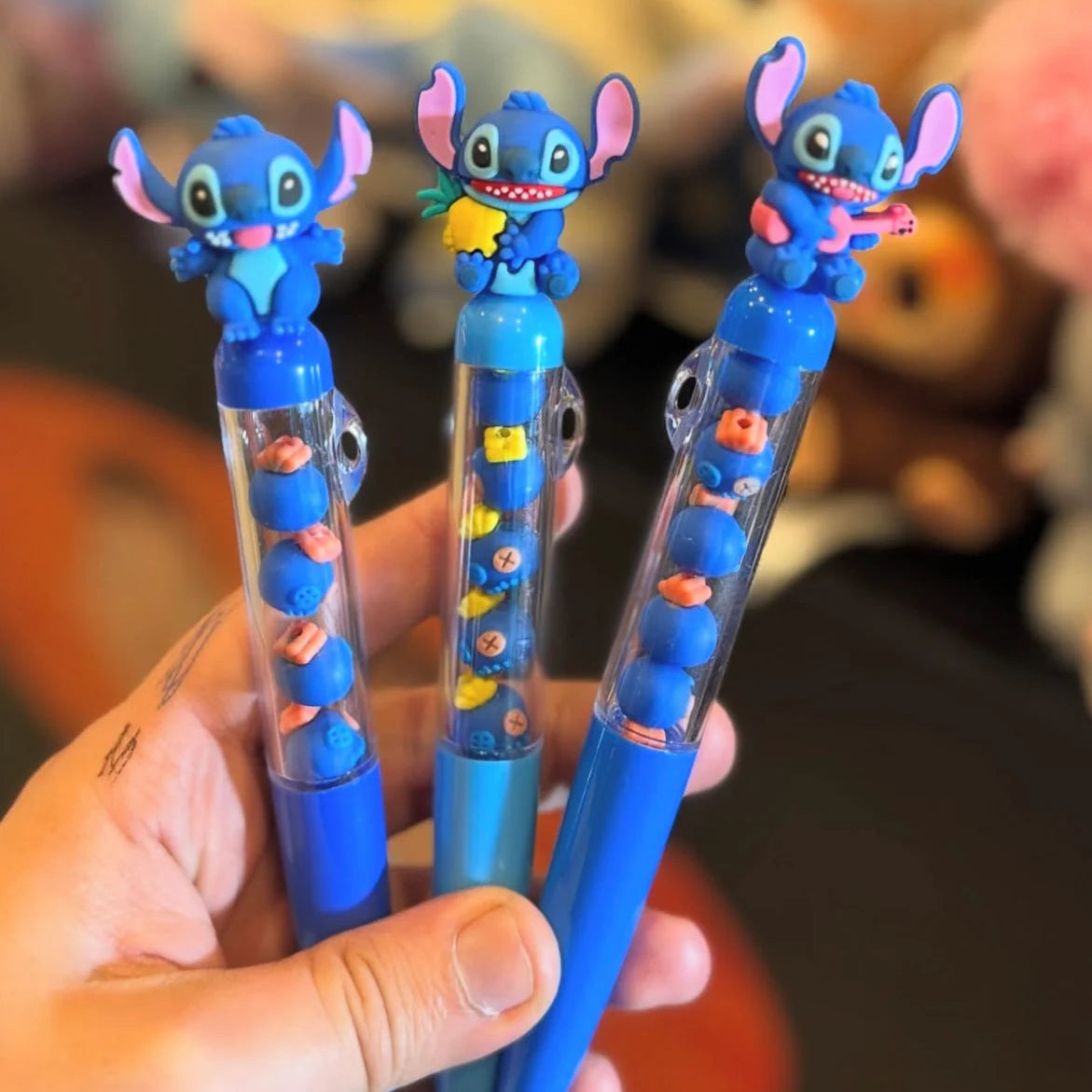 Stitch Themed Twist Pen For Kids