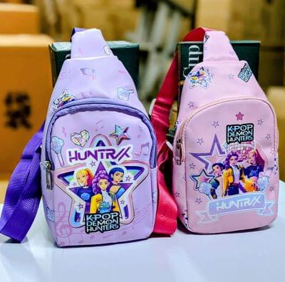 Kids Cute Cartoon Chest Sling Bag for Girls