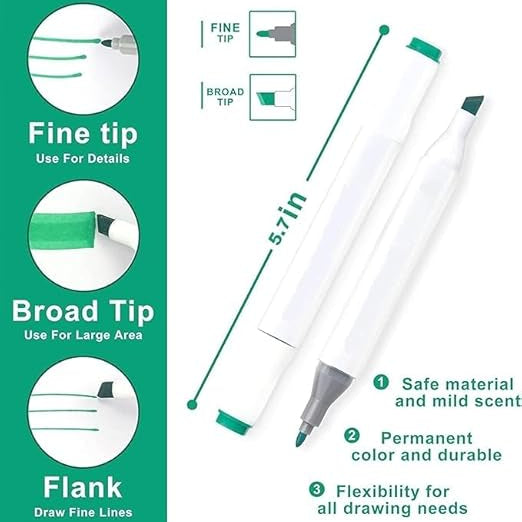 art markers with case