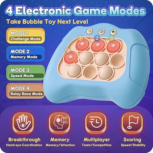 Handheld Electronic Pop Game – Sensory Fidget Toy