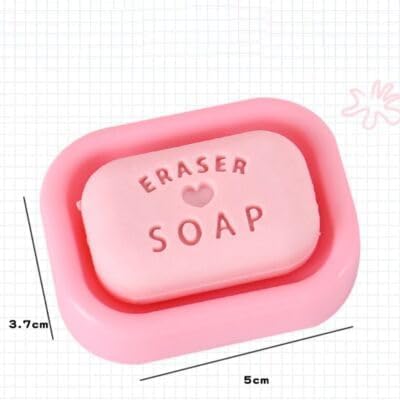 Mini Soap Erasers – Cute Rubber Eraser Set