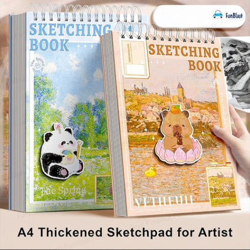 A4 sketchbook for artists