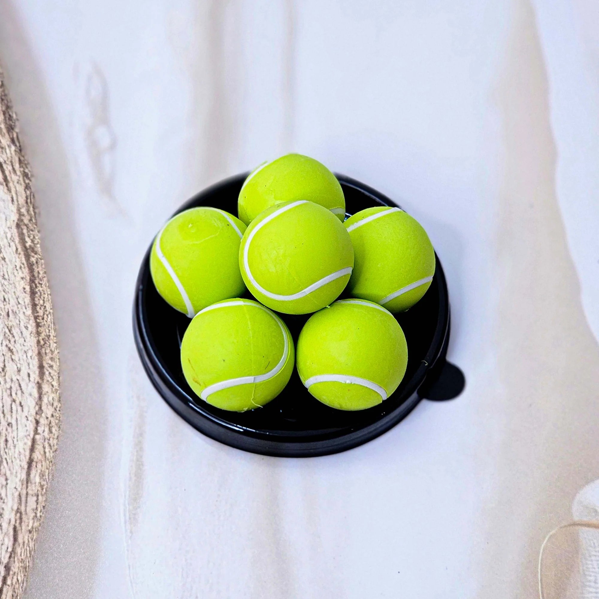 Colourful Sports Ball Erasers Set