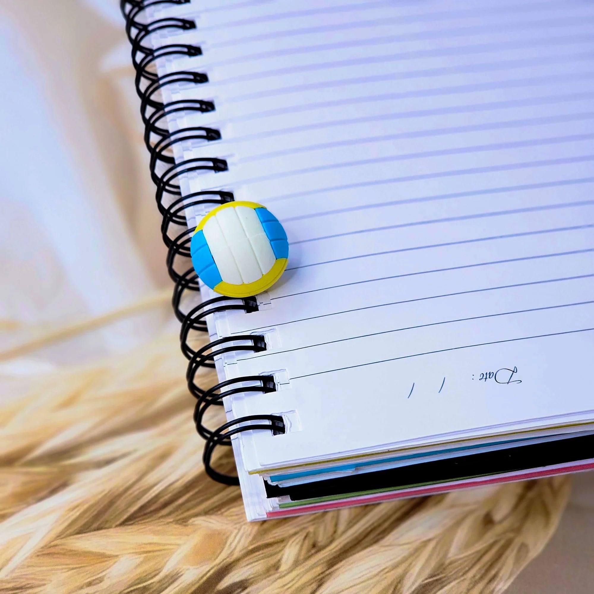 Colourful Sports Ball Erasers Set