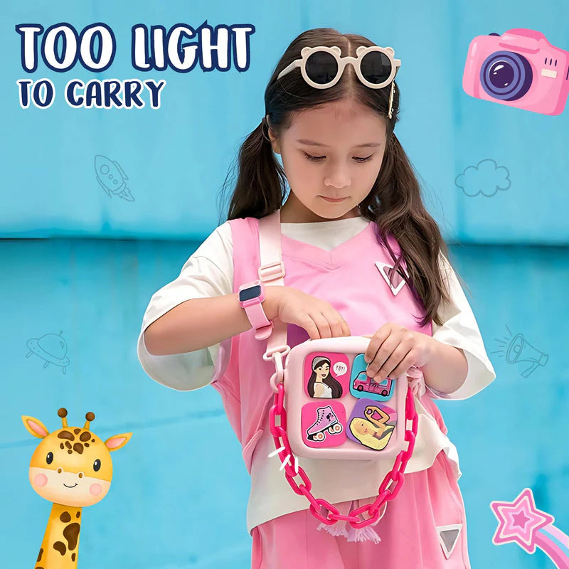 Cute mini blush handbag for kids
