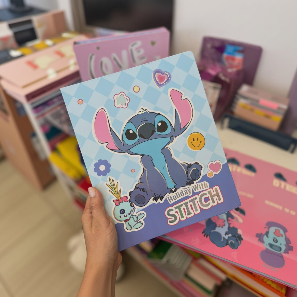 Lilo & Stitch spiral notebook planner