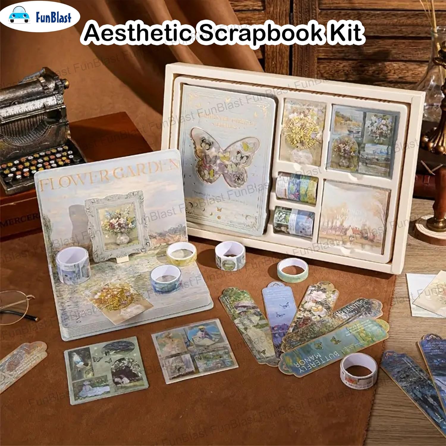 creative journaling kit for writing doodling and scrapbooking
