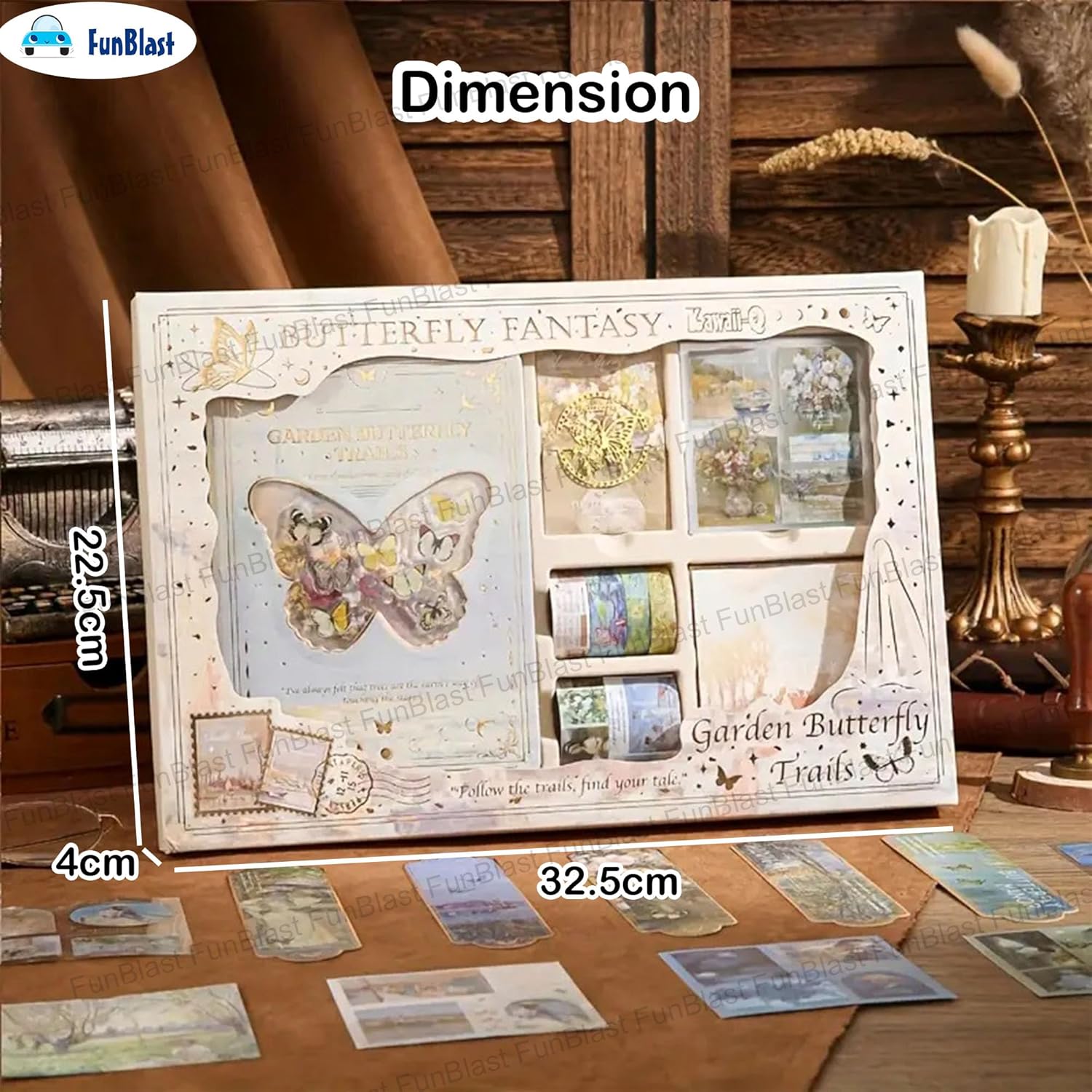 creative journaling kit for writing doodling and scrapbooking