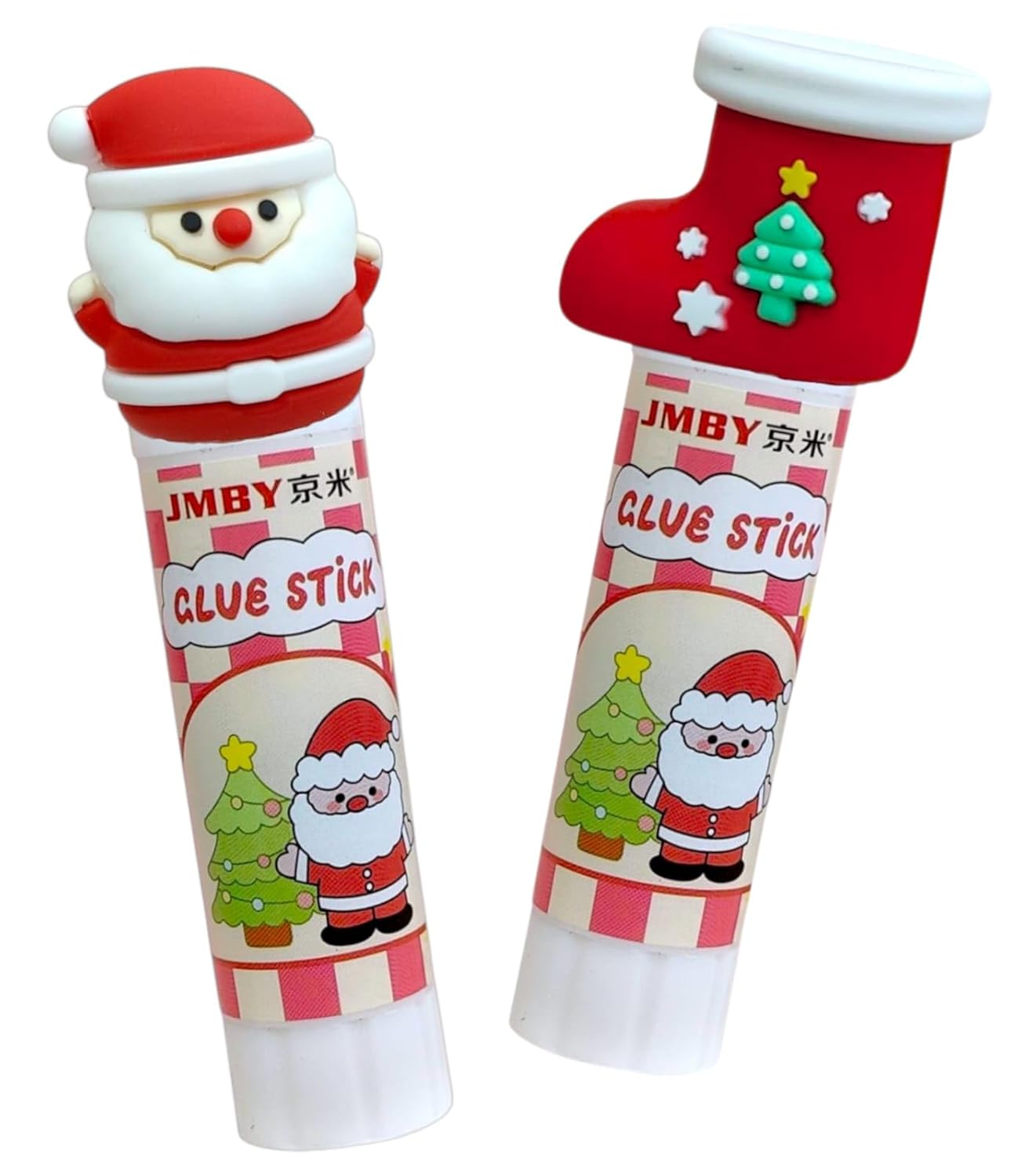 AMANVANI Christmas Themed Glue Sticks