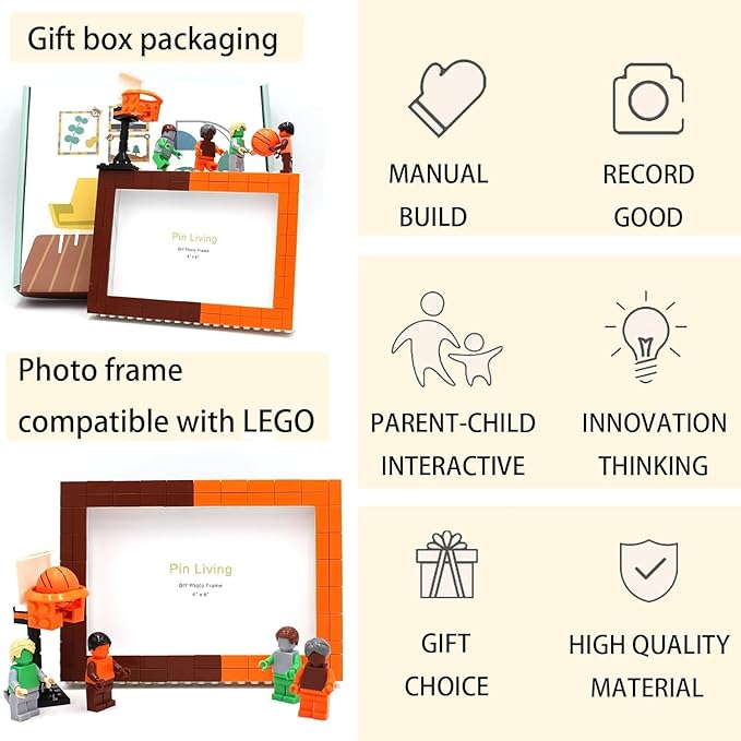 Basketball Theme Picture Frame Craft Kit