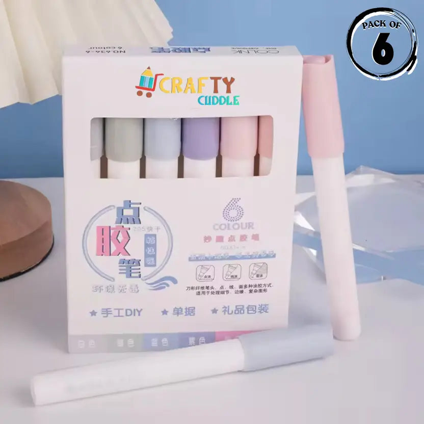 Levin Liquid Glue Stick Pen with Lid