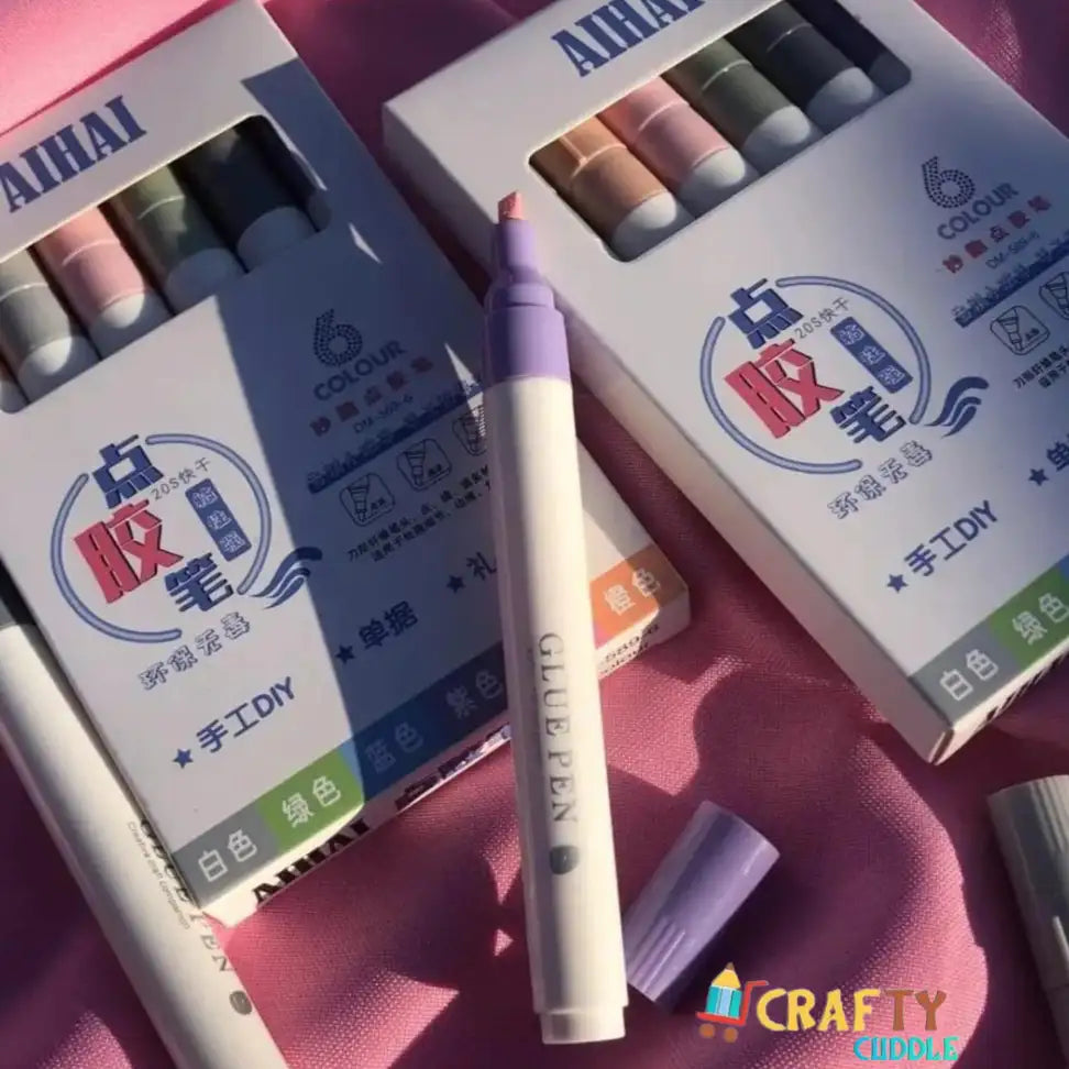 Levin Liquid Glue Stick Pen with Lid