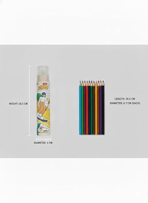 Kids Drawing Colour Pencils – 12