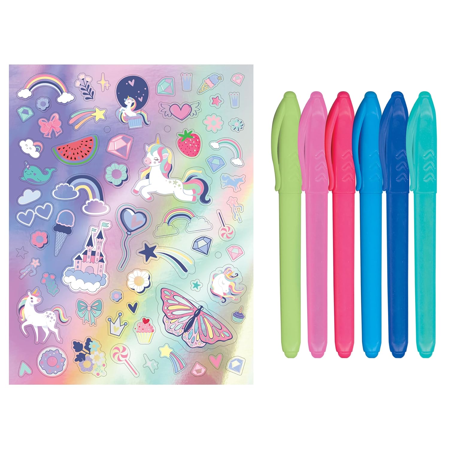 Colouring Kit Rainbow Unicorns