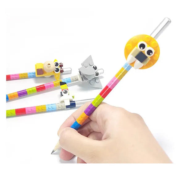 Kids DIY block pencil