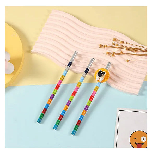 Kids DIY block pencil