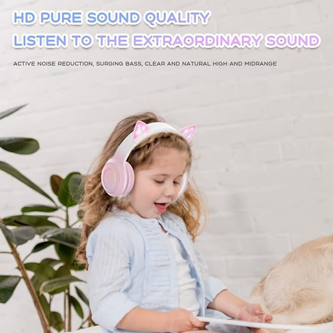 Cat ear headphones