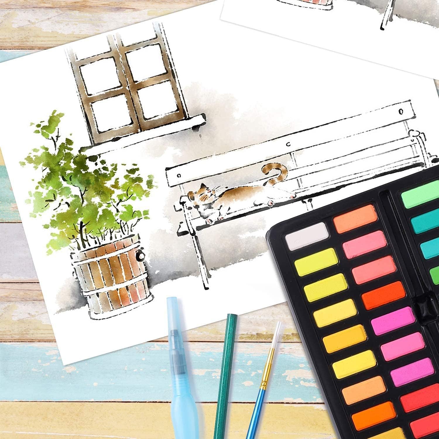 Fine Art Watercolour Set