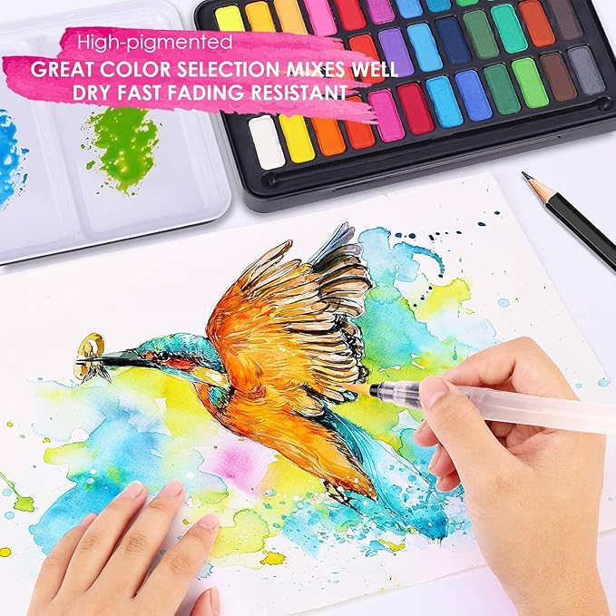 Watercolour paint set
