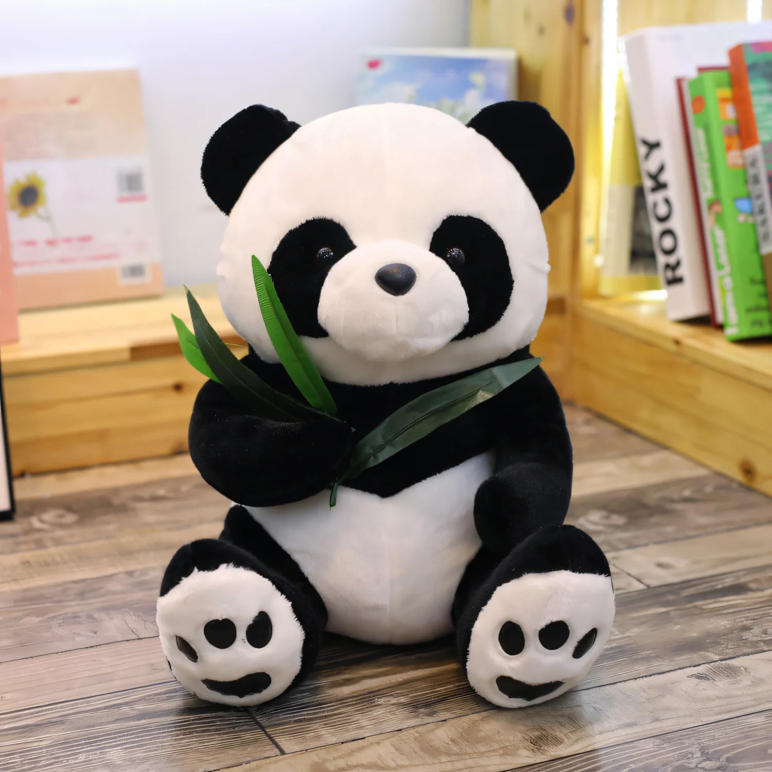 Fluffy Panda Soft Hug Buddy Stuffed Plush Toy