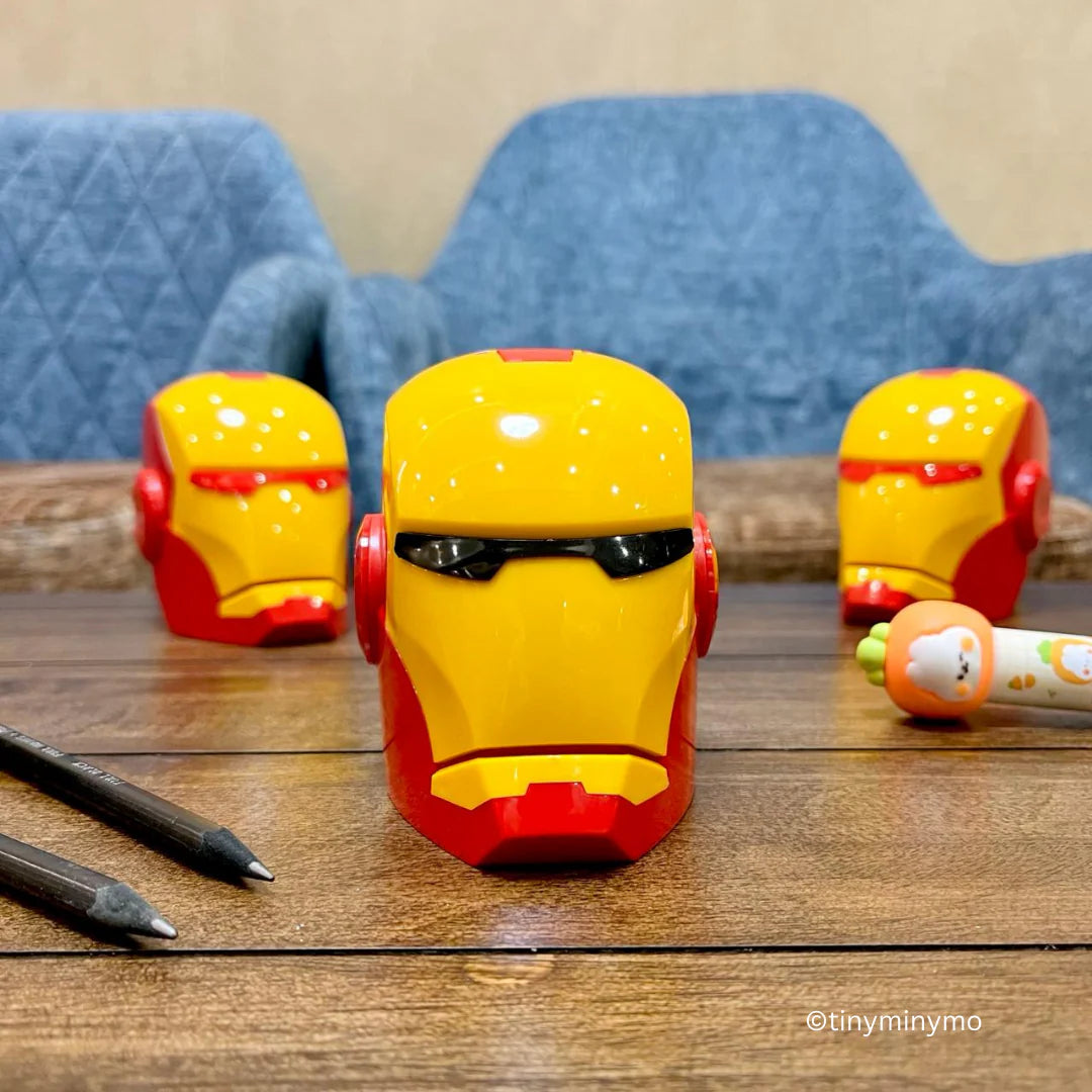 Iron Man themed kids pencil sharpener