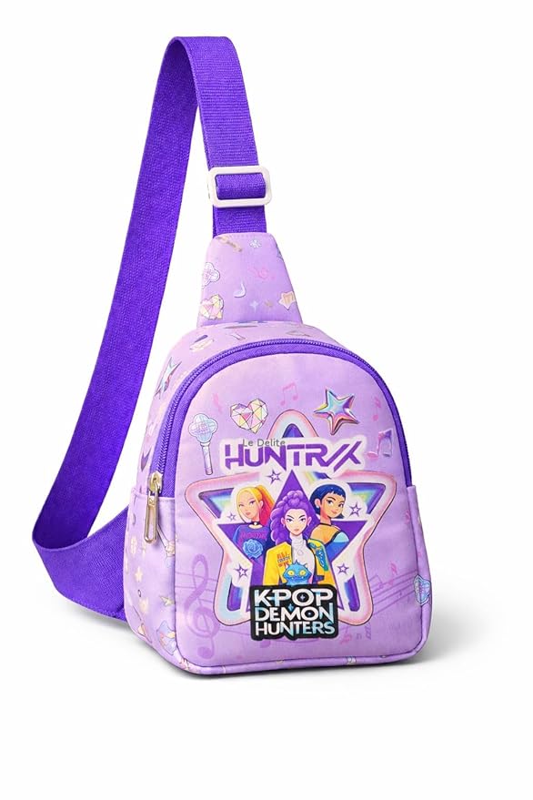 Kids Cute Cartoon Chest Sling Bag for Girls