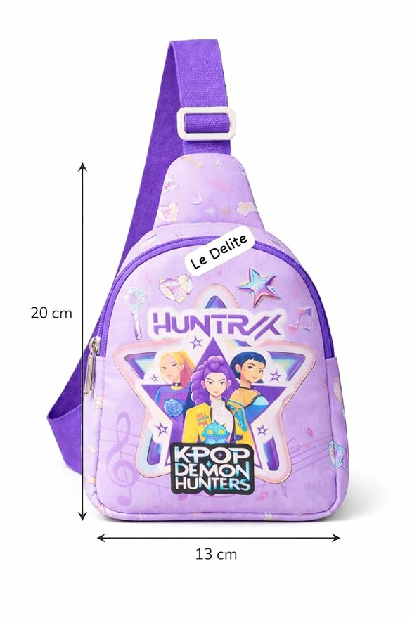 Kids Cute Cartoon Chest Sling Bag for Girls