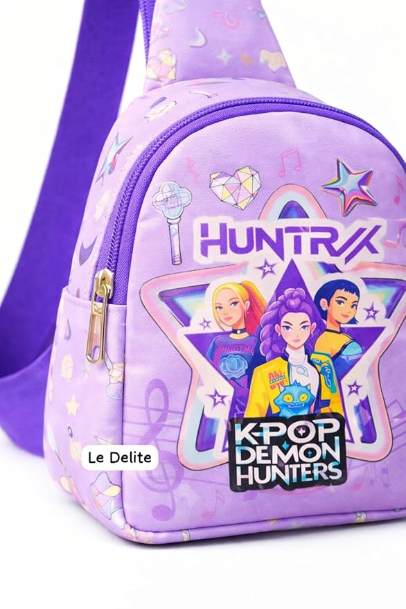 Kids Cute Cartoon Chest Sling Bag for Girls