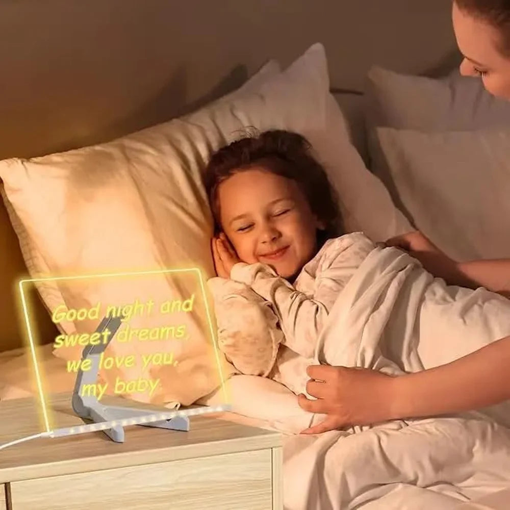 LED Desk Message Board