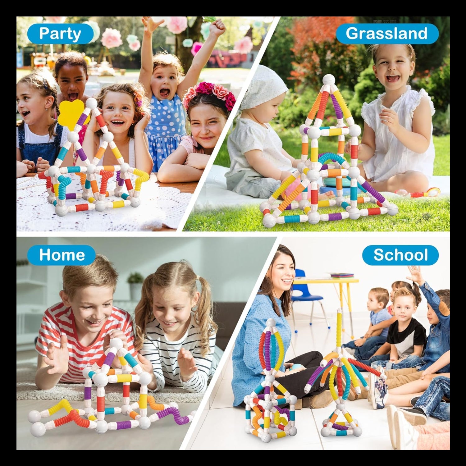 Magnetic building blocks