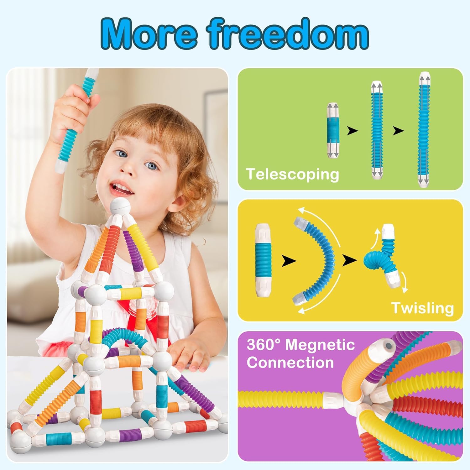 Magnetic building blocks