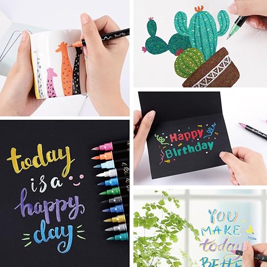 Dual Tip Metallic Art Markers