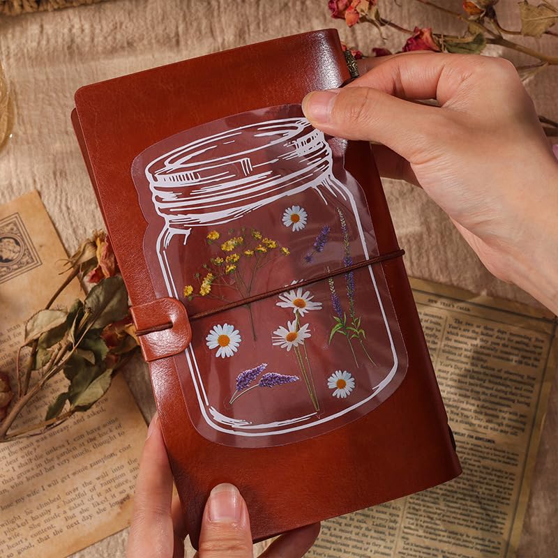 Natural Floral Vintage Stickers