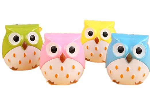 Cute Owl Double Hole Sharpener