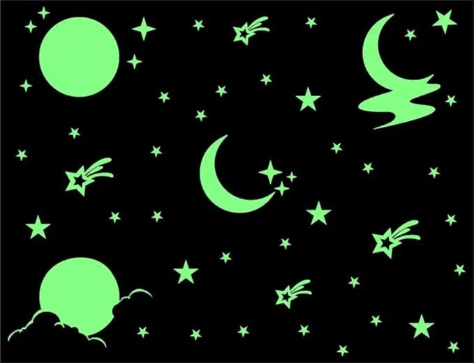 PVC Multicolor Wall & Gift Stickers