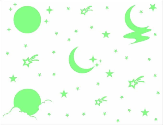 PVC Multicolor Wall & Gift Stickers