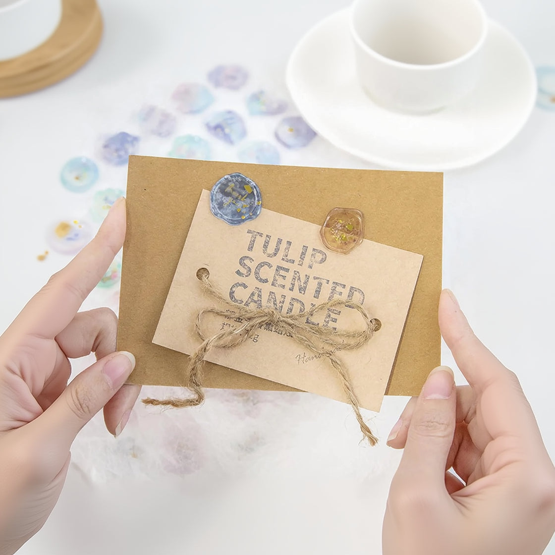 Pastel seal stickers