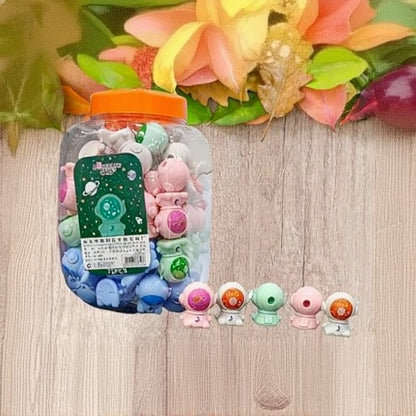 Space themed astronaut pencil sharpener