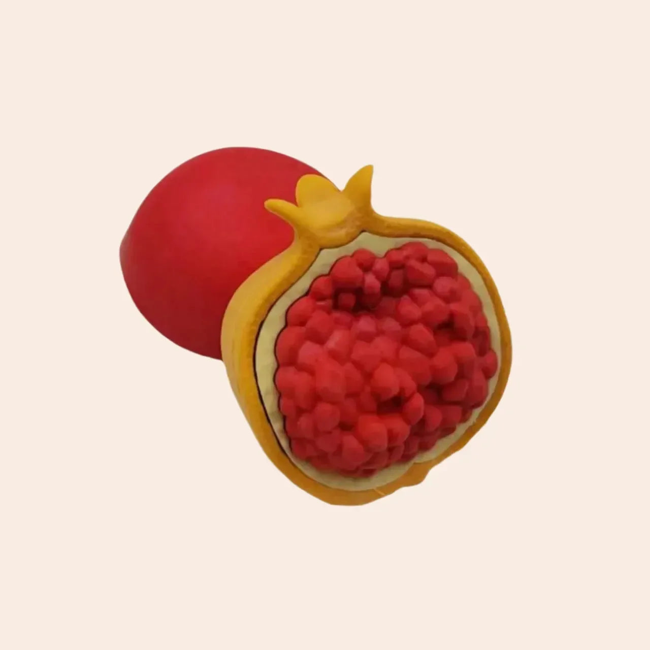 Cute Pomegranate Pop 3D Eraser for School