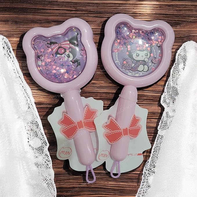 SHAKTISM Glitter Confetti Detangling Hair Brush for Kids