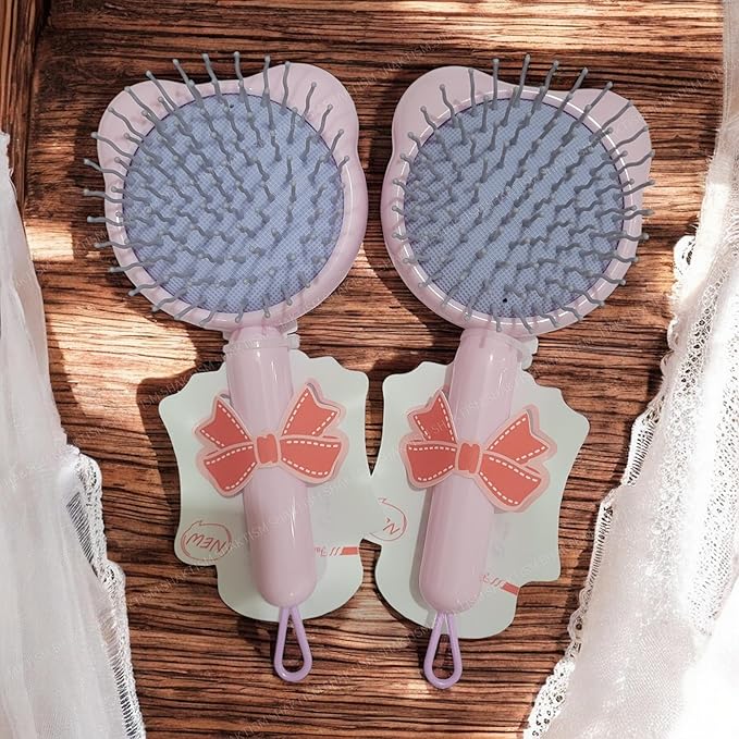 SHAKTISM Glitter Confetti Detangling Hair Brush for Kids