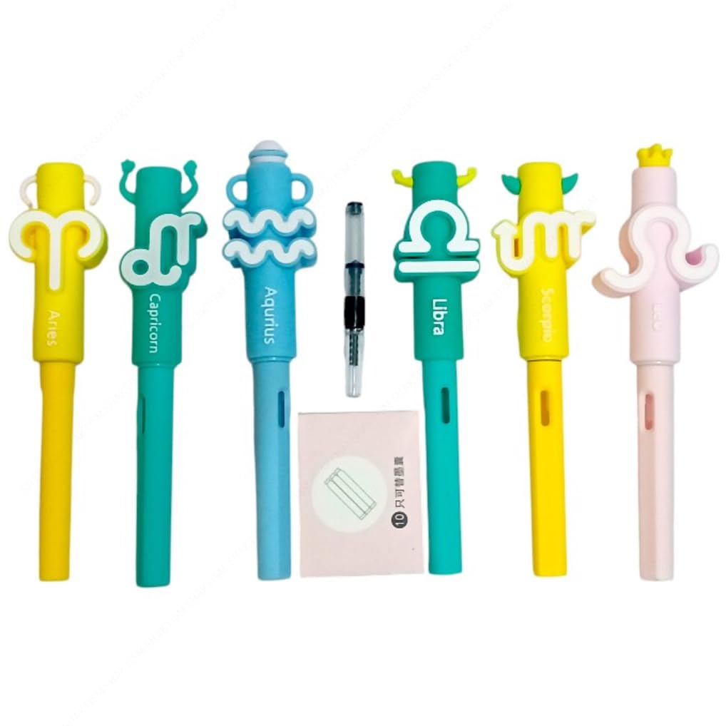 SHAKTISM Zodiac Sign Gel Pen Set
