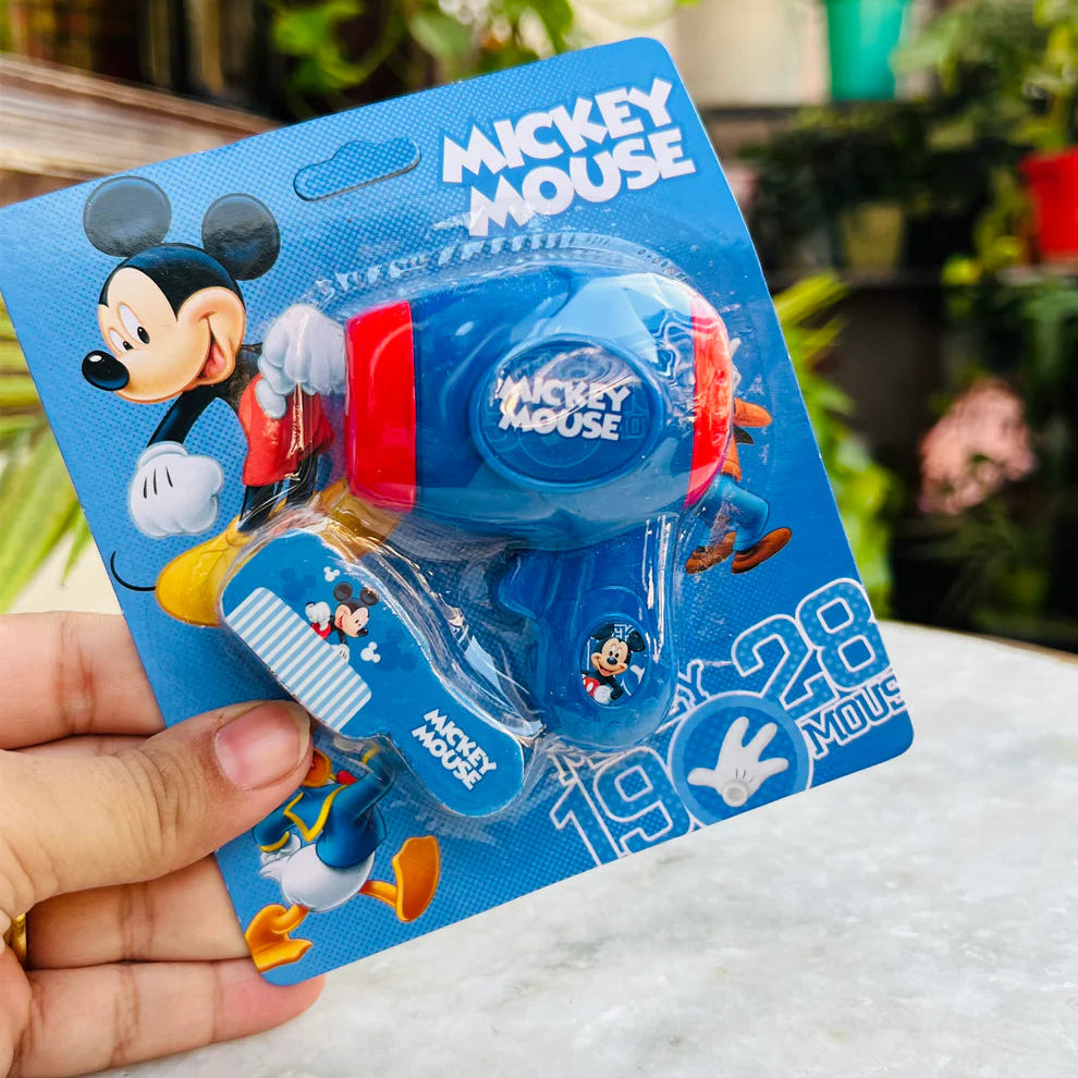 Mickey Mouse Hair Dryer Sharpener combo
