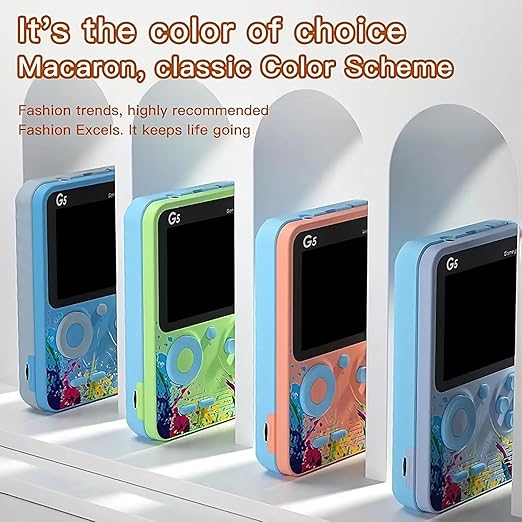 G5 500-in-1 Mini Retro Handheld Game Console