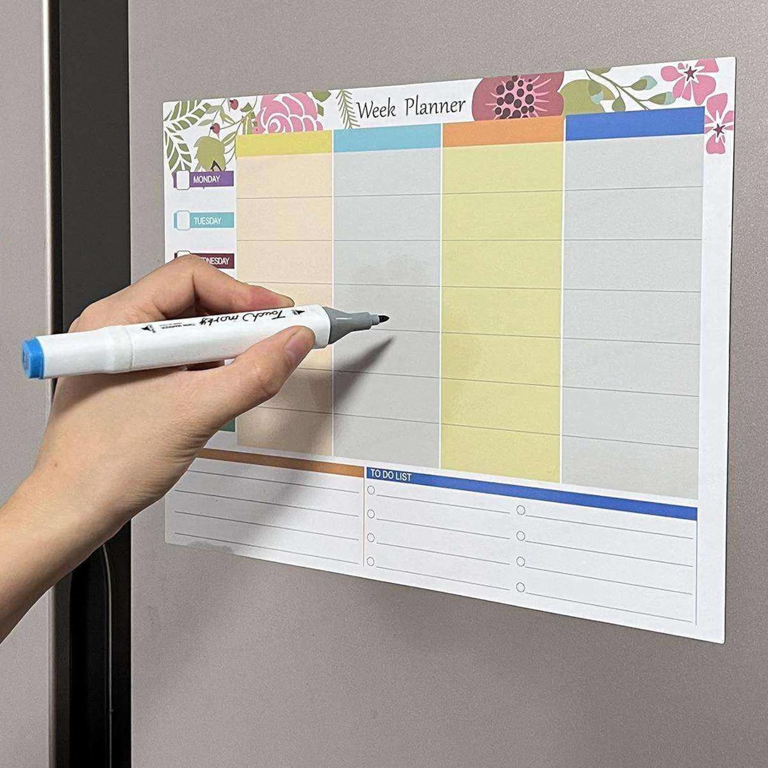 magnetic whiteboard planner