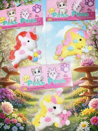 Unicorn themed plush ty