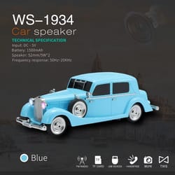 Vintage Retro Car Design Wireless Bluetooth Speaker
